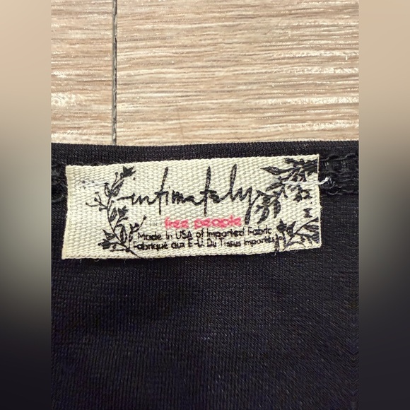 Free People Intimately Square Neck Tie Shoulder Bodysuit - Picture 4 of 5